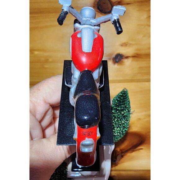 Dept. 56 Snow Village #54901 Two Sided HARLEY-DAVIDSON SIGN - Picture 8 of 10